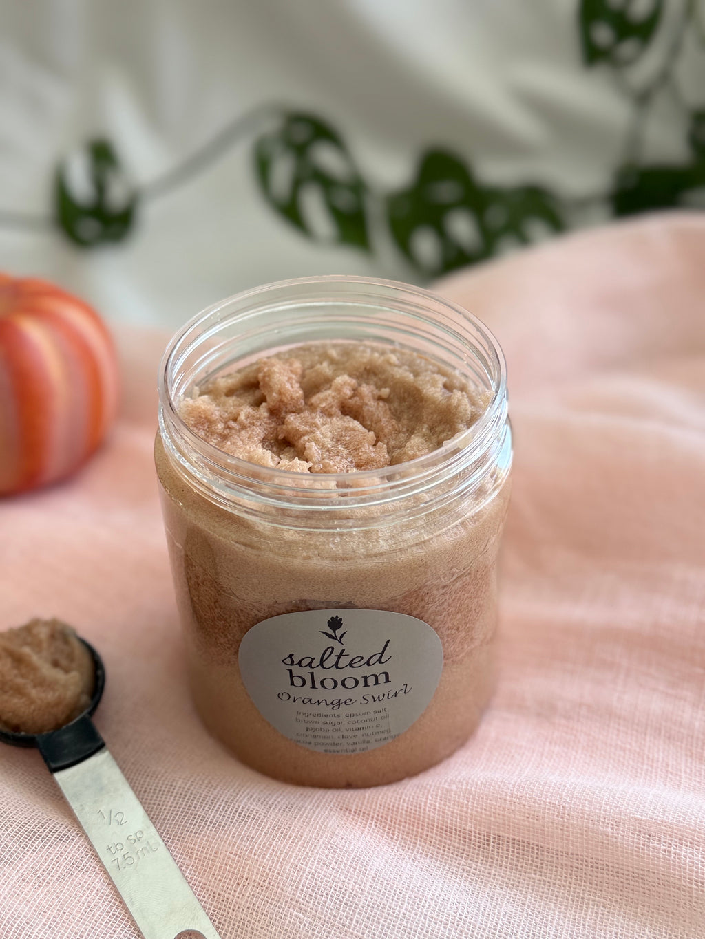 Orange Swirl Body Scrub